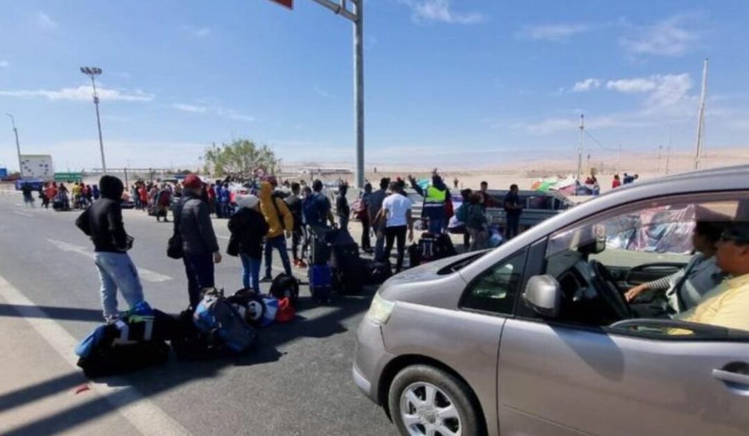 Abordando el bloqueo fronterizo entre Chile y Perú